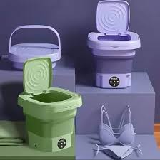 Mini Machine à Laver Pliante Portable pour Chaussettes, Sous-Vêtements et Culottes, Stérilisation des Vêtements de Bébé, Voyage à Domicile