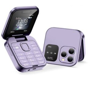 Téléphone Portable Pliable Servo i16 Pro Ultra compact - Double SIM , Caméra HD