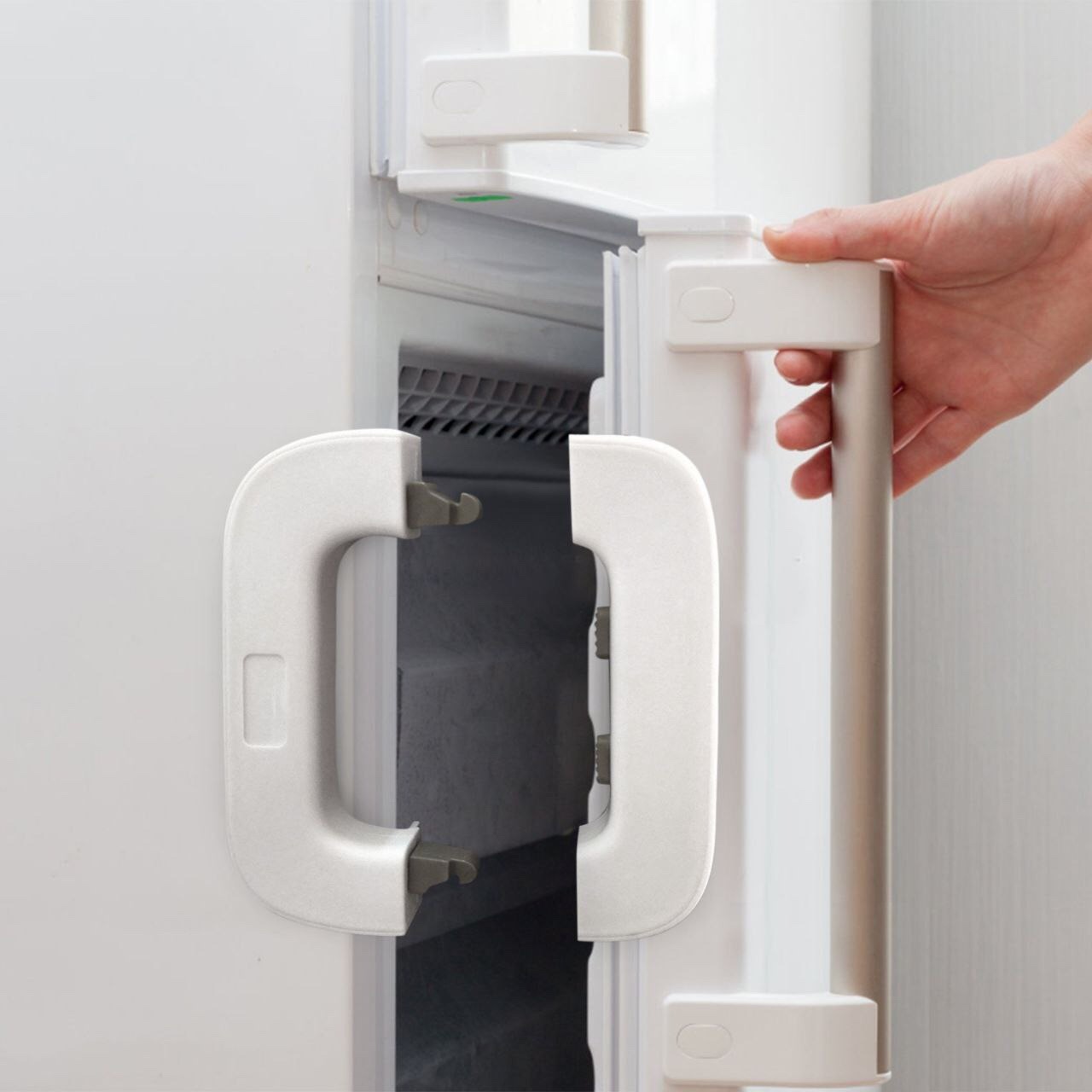 Serrure de réfrigérateur pour enfants, Anti-pincement, serrure de porte d'armoire – Image 2