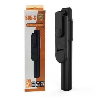 Trépied à Selfie sans fil Bluetooth 3 en 1, avec obturateur de lumière de remplissage, télécommande, monopode pliable Portable pour téléphone intelligent iPhone – Image 2