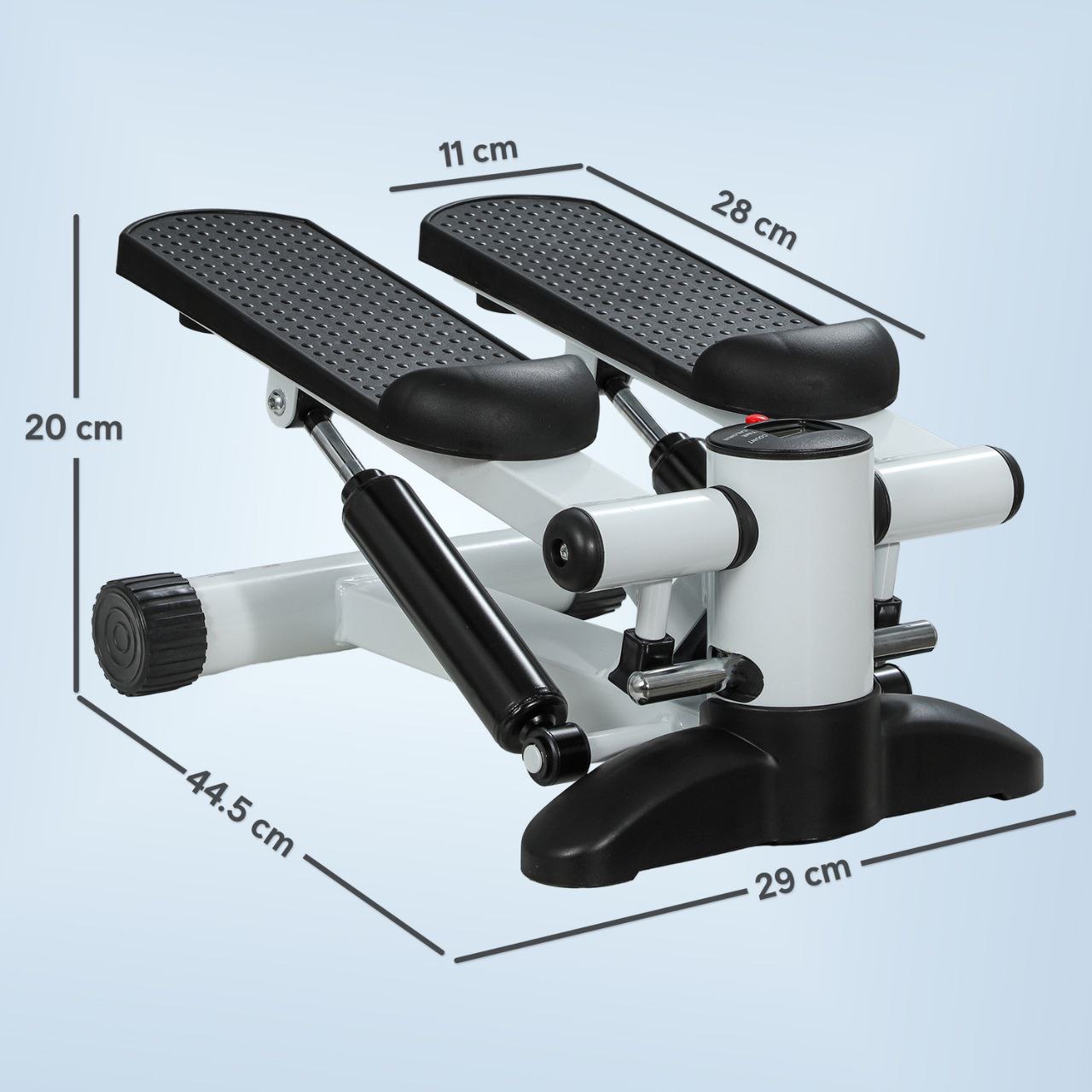 Steper Portable, Stepper avec Compteur LED, Perte de Poids/Mise en Forme, Augmentation de la pédale d'absorption des Chocs antidérapante, équipement de Fitness Multifonction, Maison/Bureau – Image 8