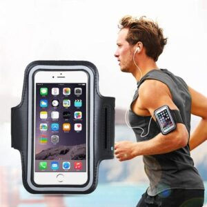 Brassard Bras bande pour Sport, Imperméable, étui de course universel pour téléphone, Sac de Rangement clés, Écouteurs, Phone Holder