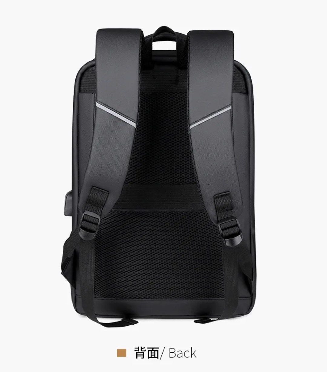Sac à dos pratique avec port USB et compartiment pour ordinateur portable 15,6p – Image 2