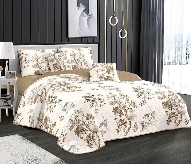 Couvre-lit 2 Places et 2 Face – Ensemble 3 Pièces Élégant – Image 6