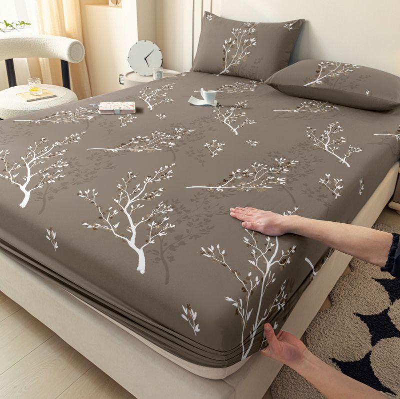 Parure de Lit 3 Pièces – Tissu Élastique Premium – Motifs Élégants – Image 20