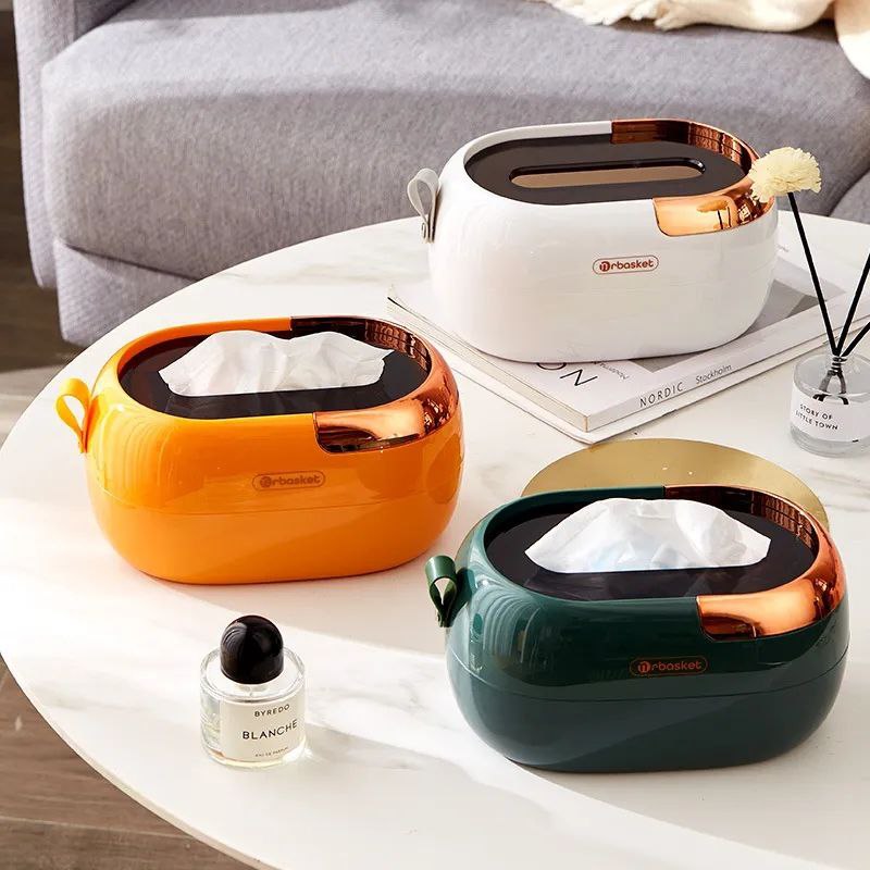 Distributeur d'essuie - tout mural , boite à mouchoirs, Salon, maison face , étui en papier, bureau, printemps, MELBoX