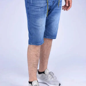 Pack de 2 Shorts en jean ( Noir + Bleu Délavé )