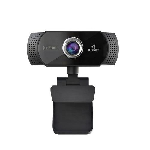 Kisonli Webcam Full HD 1080p 30fps, Microphone intégré USB, pour PC, Mac, ordinateur portable et pc bureau – Image 5