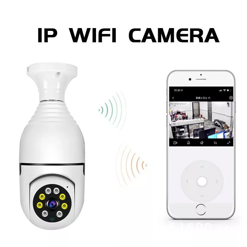 Ampoule Camera IP-WIFI FULL HD 1080P - 360° Motorisé – Image 7