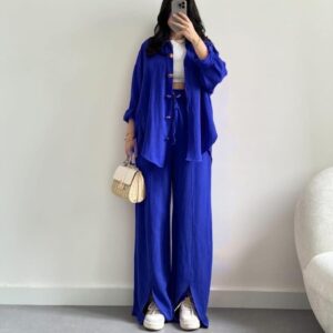 Ensemble Femme 2 pièces - Confort & Élégance Casual