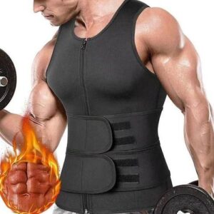 Gilet de Sudation Minceur Perte Poids ventre Abdominale minceur homme .brulure de graisse abdominale