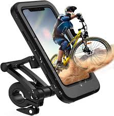 Porte téléphone pivotant pour moto et vélo, étui étanche, guidon réglable