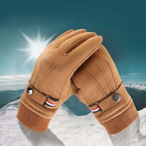 Gants chauds en cachemire d’extérieur - Gant anti-vent à écran tactile Antidégliant pour les mains pour Femme et Homme – Chaleur et style à chaque instant